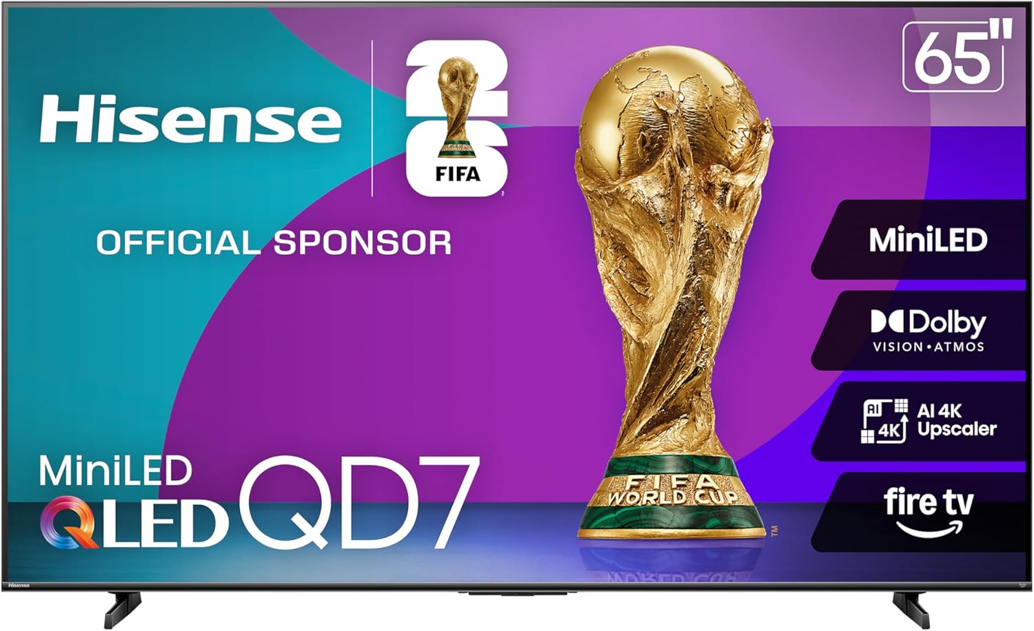 Hisense QD7QF QLED TV - CNET Best Budget TV 2025