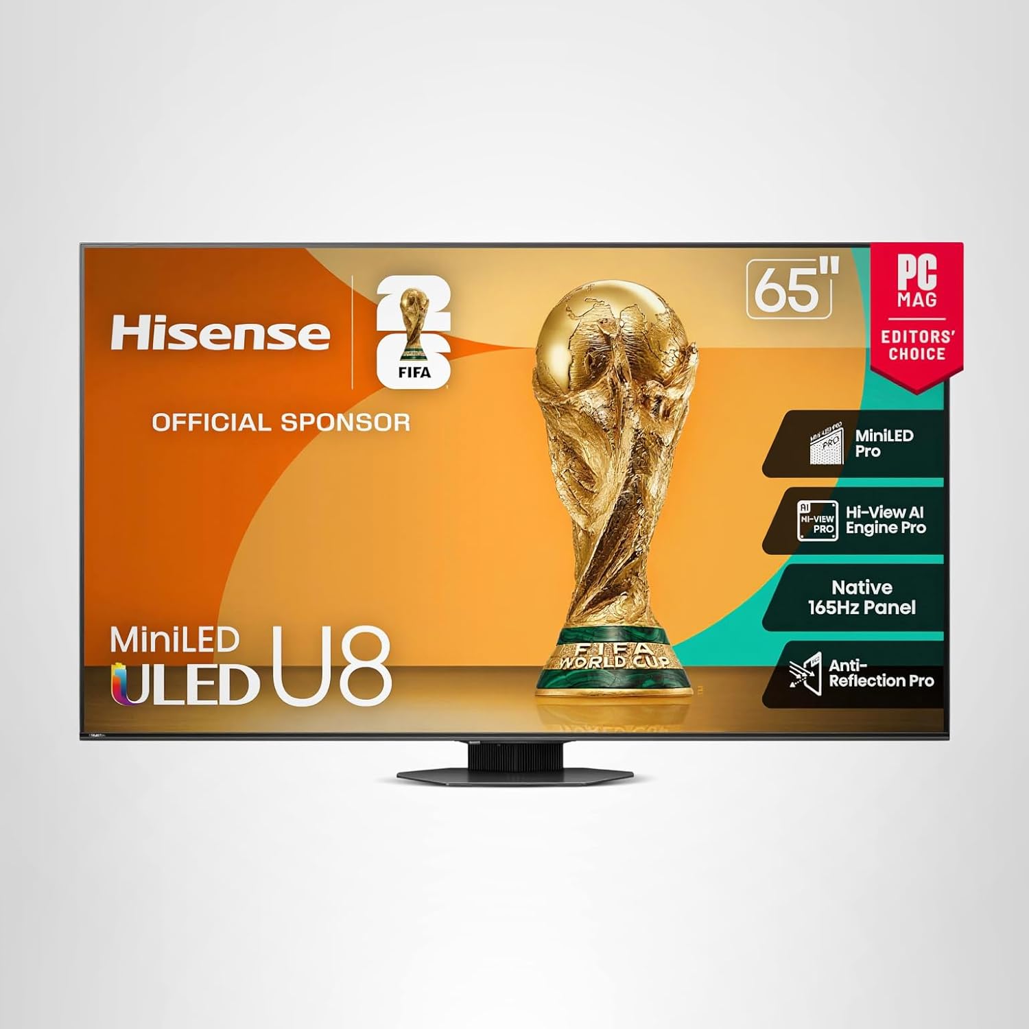 Hisense U8QG Mini-LED QLED TV with record brightness