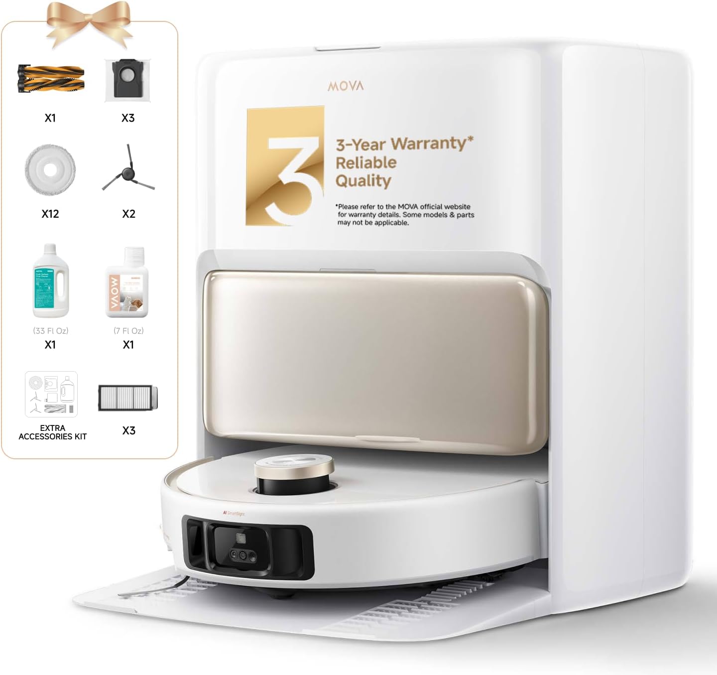 Mova V50 Ultra Complete Robot Vacuum and Mop